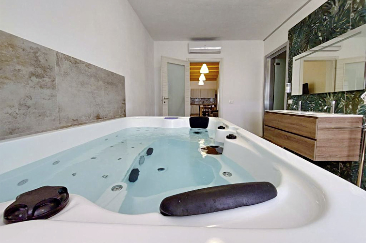 bagno della casa vacanze Marzamemi del Residence del Tellaro di Noto