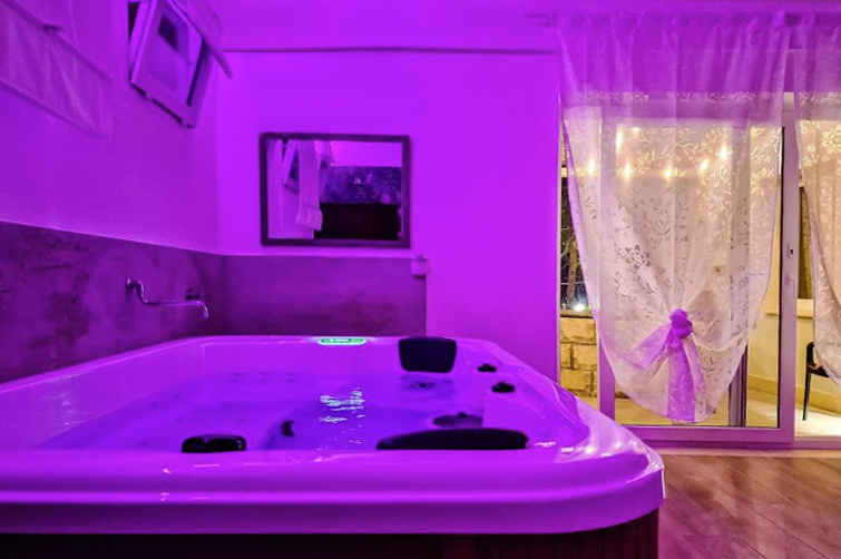 bagno della casa vacanze Morghella del Residence del Tellaro di Noto