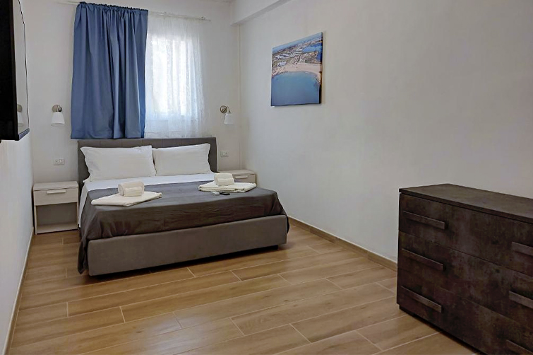 zona giorno della casa vacanze Morghella del Residence del Tellaro di Noto